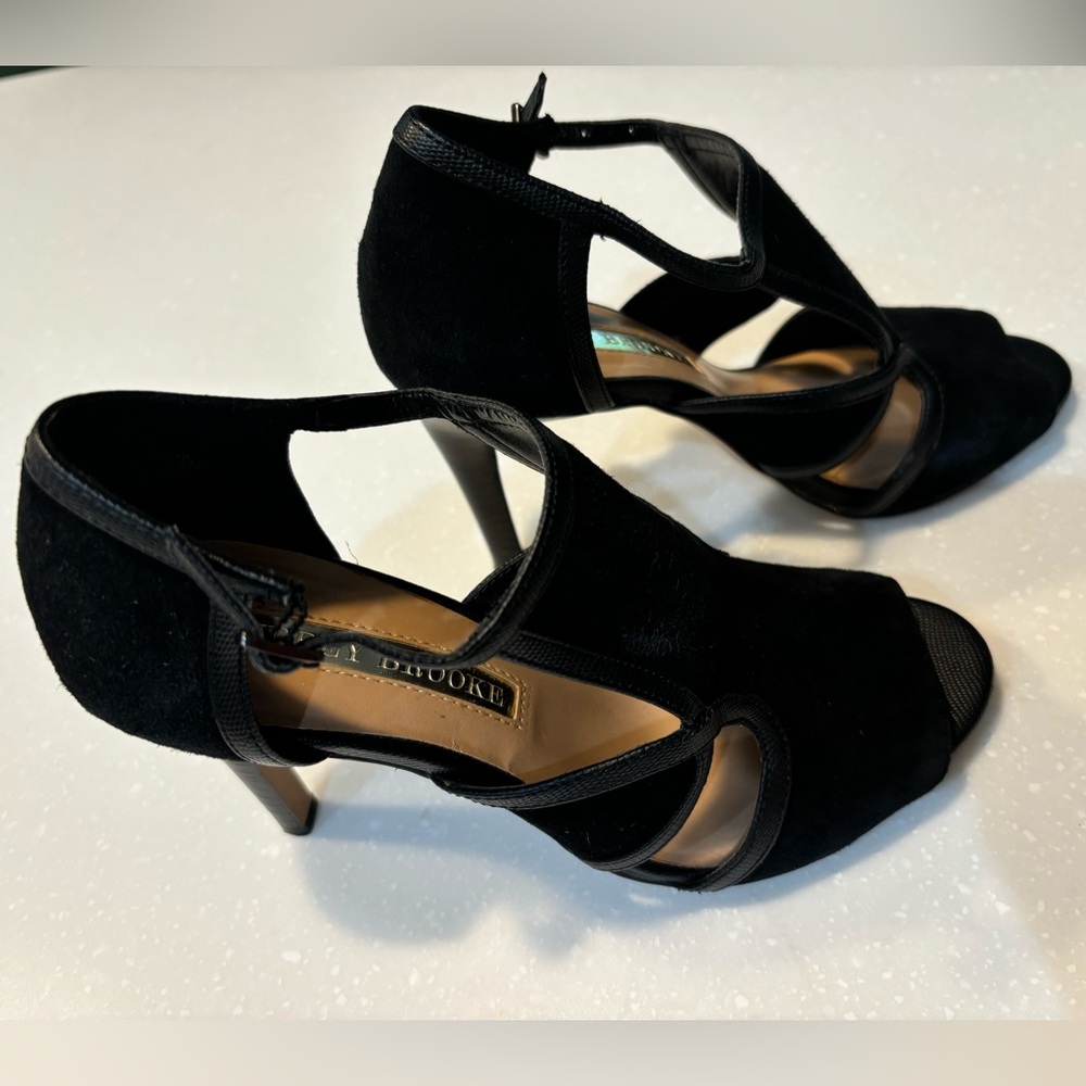 Black Suede Heels